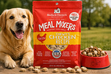 Stella  Chewy's Freeze Dried Raw Super Beef Meal Mixer   Dog Food Topper, 1 oz