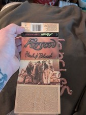 Poison Flesh  Blood Cassette Tape, 1990, Capitol/EMI Records Rock Music Works