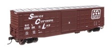 Walthers HO Scale 50' Waffle Side Boxcar Seaboard Coast Line 23336 910-46721