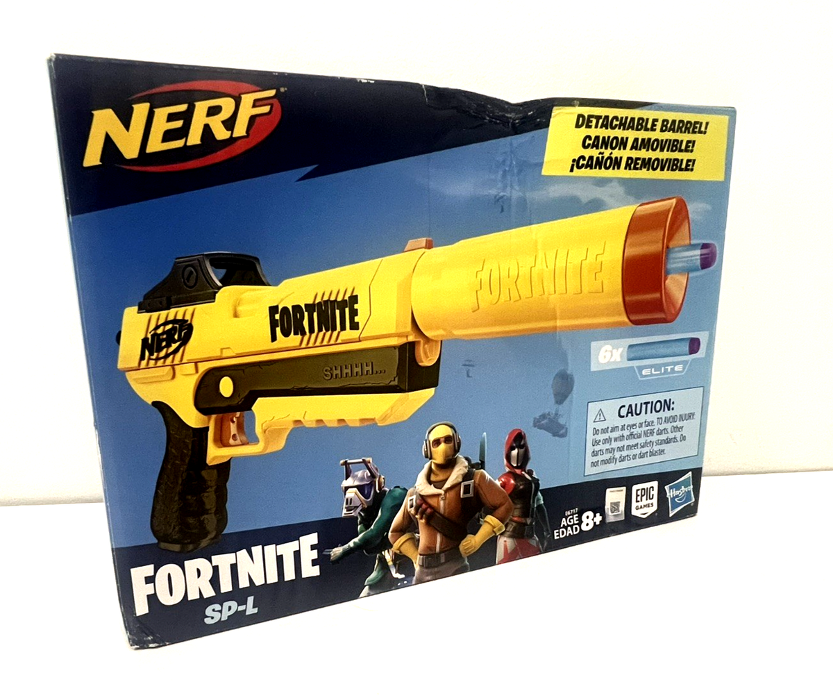 NERF FORTNITE SP-L ELITE DART BLASTER REPLICA PISTOL GUN