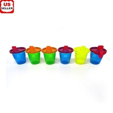 Take Toss Sippy Cups 7oz Spill Proof Hard Spout Travel-Friendly BPA Free 6 Pack