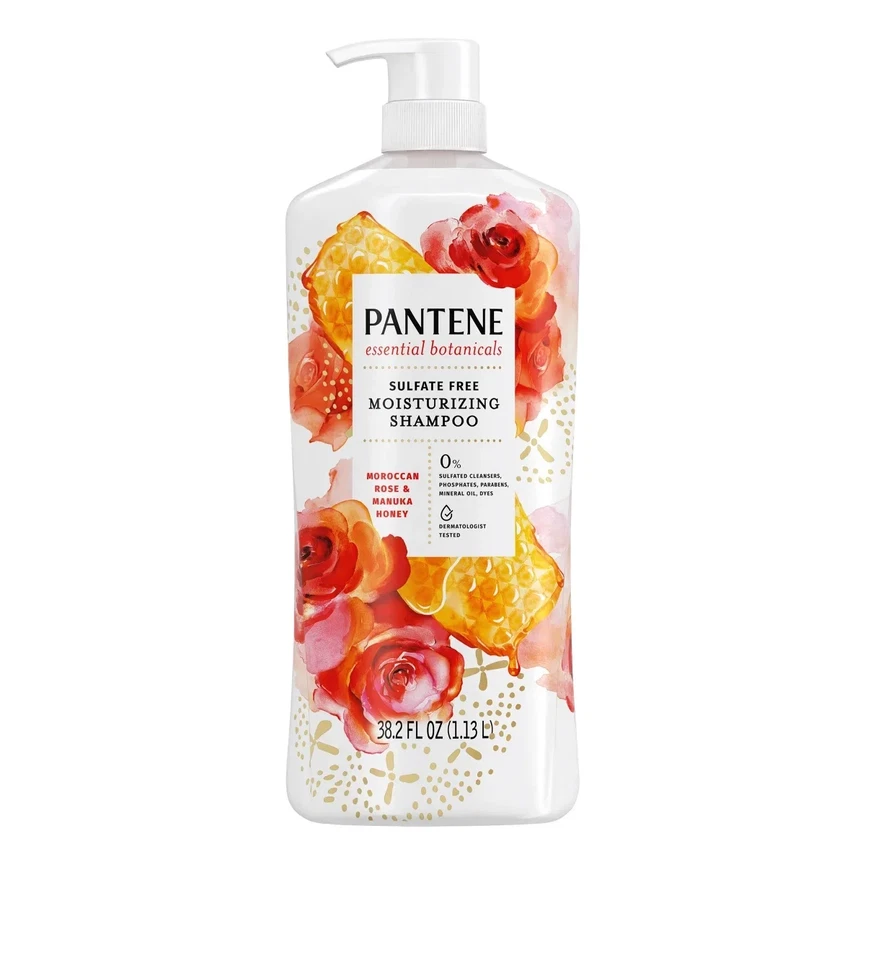 Pantene Essential Botanicals Shampoo & Conditioner Set, 38.2 Fl Oz – Nourishing - Image 3 of 4