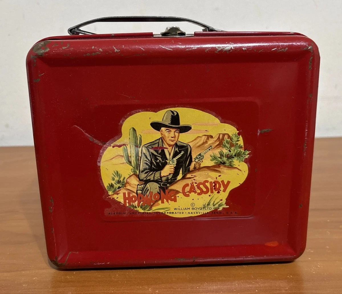 Hopalong Cassidy Metal Lunch Box for sale | eBay