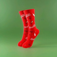 Coke Sylvester Socken Gr. 41 - 45 Neu B WARE Limited Edition Coca Cola Rot