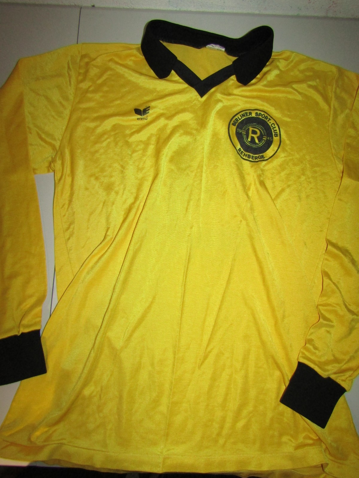 Berliner Sport-Club Rehberge Erima vintage match worn football jersey L Germany