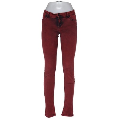 Designers, Remix, Jeans, Größe: 26, MOONLEGSA, Rot, Baumwolle/Elasthan #maS