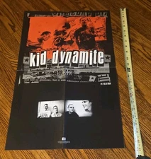 1998 KID DYNAMITE Cd/record Store promo poster punk hardcore Lifetime Jade Tree