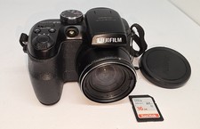 Fujifilm FinePix S1500 10MP 12x Zoom Camera Tested w/ Battery SD Card