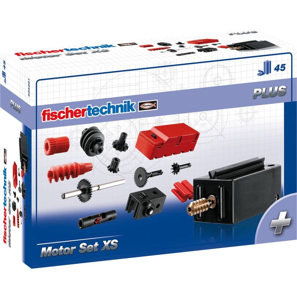 Комплект двигателей fischertechnik 505281 PLUS XS Mechanik Elektronik Experimentierkasten 7690₽