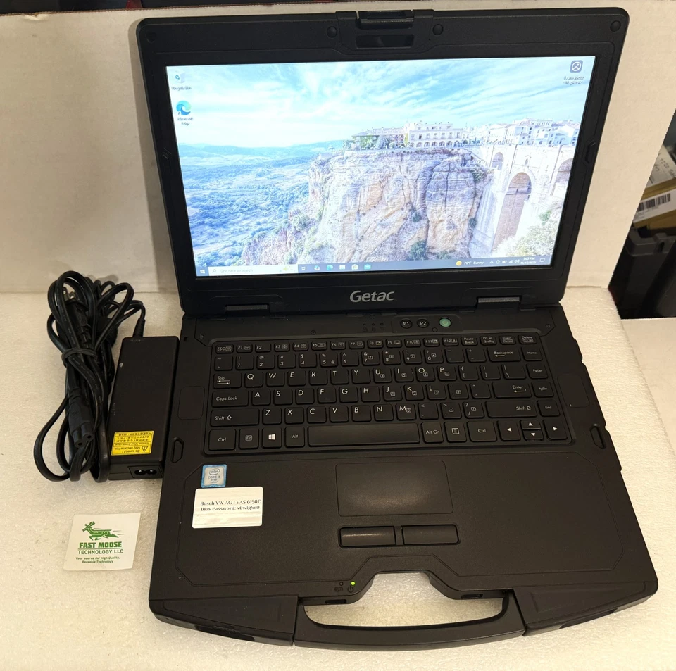 Notebook GETAC S410 G1 VW VAS6150e 14" i5-6300U 2.4GHz 500GB SSD 8GB sem sistema operacional - Imagem 3 de 4