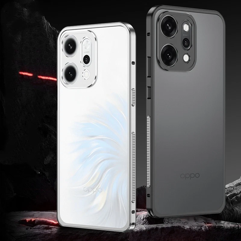 Aluminum Alloy Frame Bumper For Oppo Reno 14 Pro , Reno 14 Metal Lens Cover - Picture 2 of 15