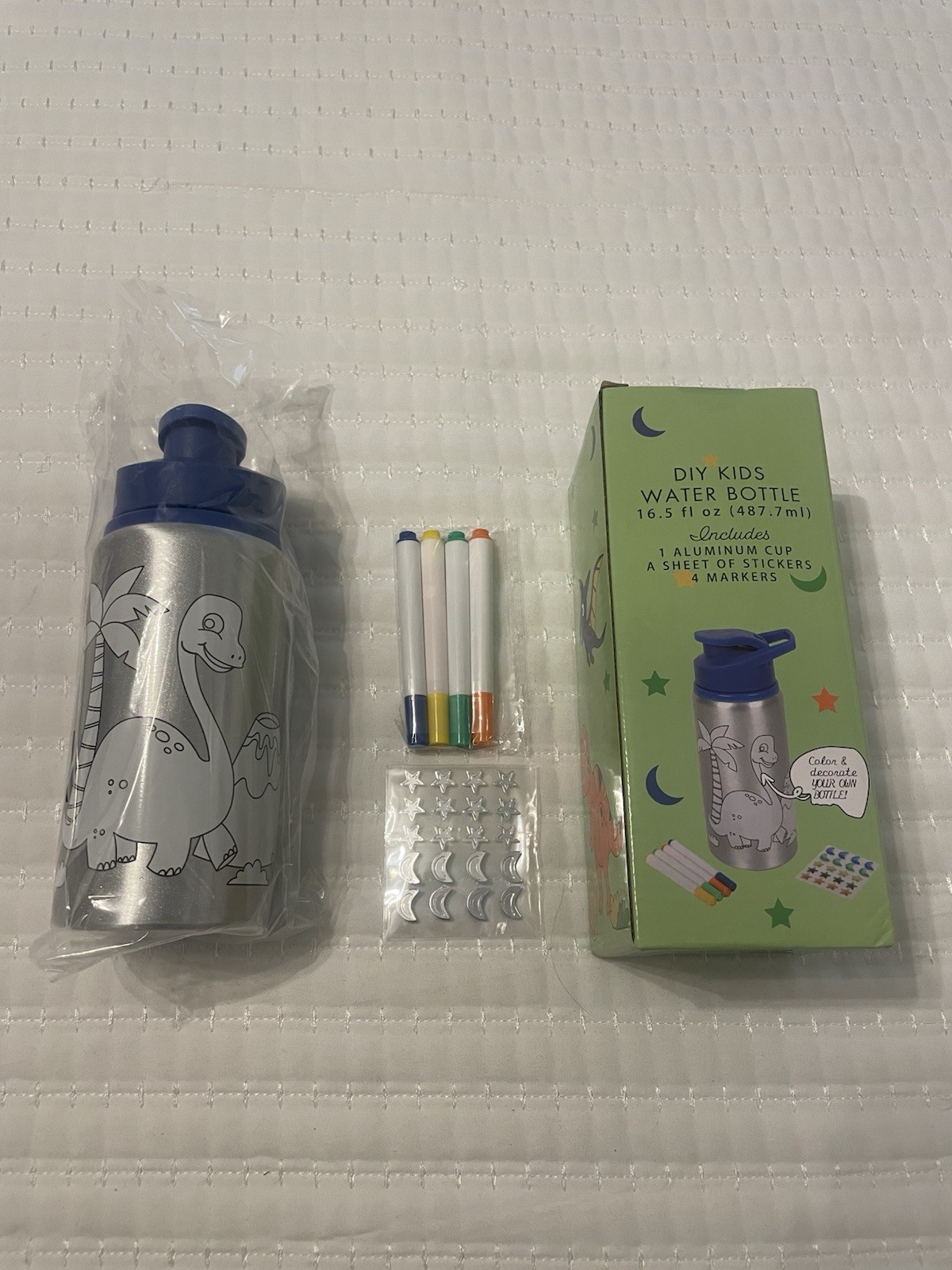 16.5 Fl Oz. Dinosaurs W/ Stickers & Markers