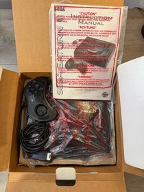 SEGA Saturn Console w/Box - CIB - Tested - Authentic