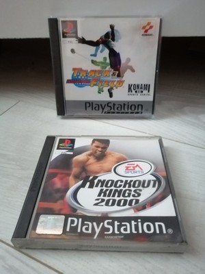 Sony PlayStation 1: Knockout Kings 2000 EA / International Track & Field KONAMI