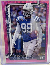 2025 Topps Chrome - DeForest Buckner - Pink Wave Refractor /250 - COLTS