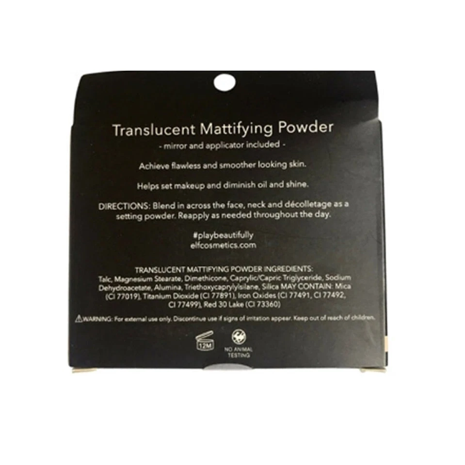 E.l.f. Mattifying Powder, Translucent 83101 - Image 3 of 4