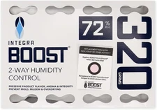 Integra Boost RH 2-Way Humidity Control, 72 Percent, 320 Pack of 1, White 