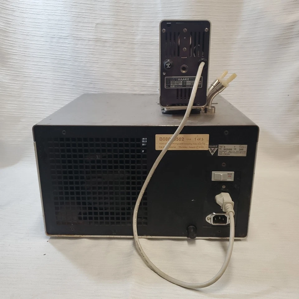 Enfriador de baño de agua recirculante de laboratorio Haake G para piezas o reparación Foto 4 de 4