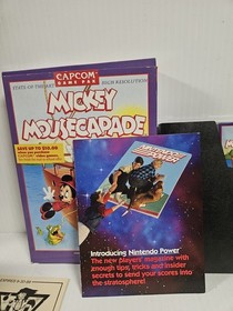 Nintendo NES Game Mickey Mousecapade CIB Complete In Box 