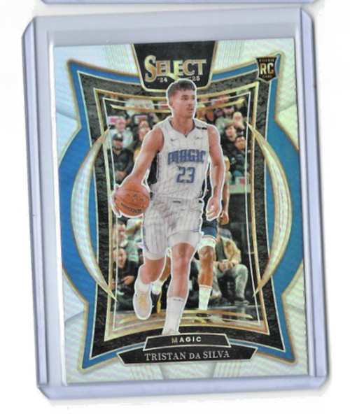 2024-25 Select Basketball Tristan Da Silva Concourse Silver Prizm Rookie RC #83