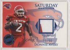 2008 Press Pass Legends Saturday Swatches Premium 19/50 Donnie Avery #SS-DA qw7