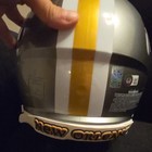 Drew Brees Signed Authentic New Orleans Saints NFL Football Helmet Autograph — photo 3