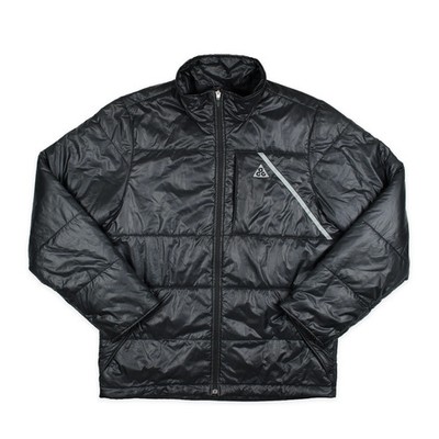 Nike ACG Glanz Jacke Vintage Schwarz Outdoorjacke Pufferjacke
