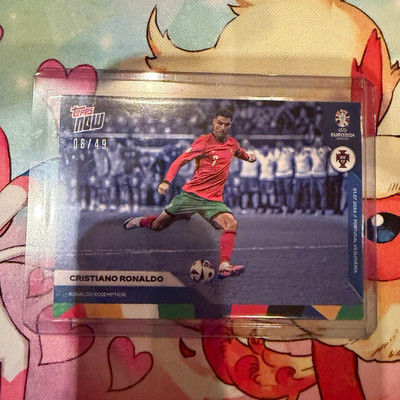 Topps Now Cristiano Ronaldo Ronaldo Redemption #040 UEFA EURO 2024 /49