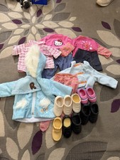 Smoby Roby Dolls Clothes Bundle / Lot - Outfits - Shoes for 24" Doll