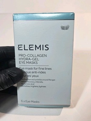 ELEMIS~Pro-Collagen Hydra-Gel Eye Masks for Fine Lines~6 Single Pair~NIB~Sealed