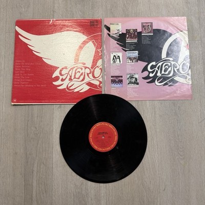 AEROSMITH ''Aerosmith's Greatest Hits'' LP 1980 Complete W/ Original Art Sleeve!