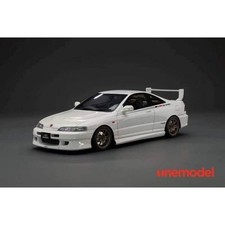 One Model 1/18 Honda Integra Type-Rdc2 Mugen White Minicar 23A01-01