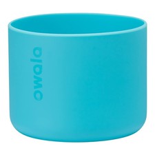 Bota de silicona azul brillante 32 OZ para botella de agua Owala protección antideslizante