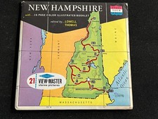 Sawyer's Viewmaster A 700 NEW HAMPSHIRE Circa 1960 Issue STATE TOUR SERIES