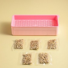 3 Pcs Soilless Cat Grass Planter Hydroponic Pot Planting Container