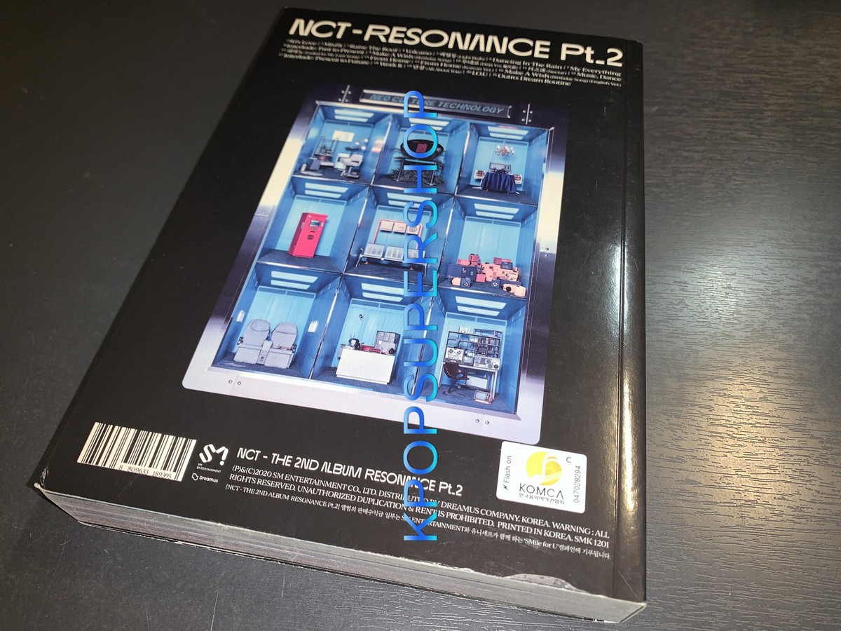 NCT 2020 2nd Album Resonance Pt 2 Jeno Autographed Signed CD Great