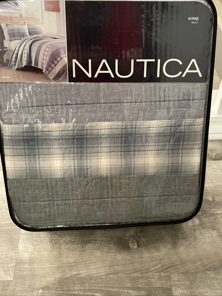 Стеганое одеяло Nautica one King с соответствующими наволочками - Изображение 4 из 4