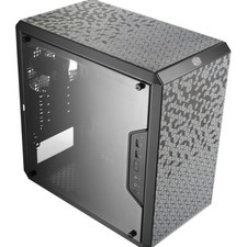 Transparent Side Panel MasterBox Q300L Mini-Tower: Flexible I/O  Airflow Design