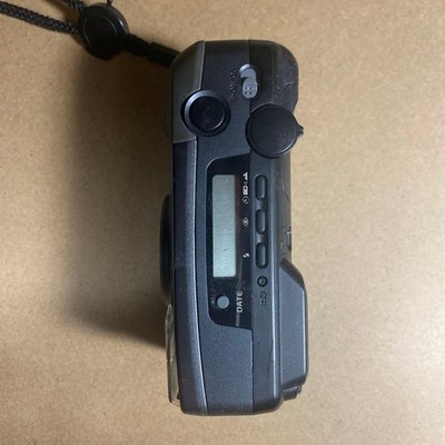 PENTAX ESPIO 115M Film Camera Gray Untested Slight Scratches and