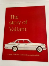 Vintage Original 1960 Chrysler Valiant Auto Brochure