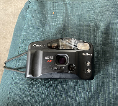 Vintage Canon Sure Shot Owl AF Marlboro Edition 35mm Point Film