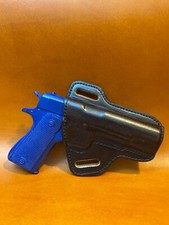 Colt 1911, Black Leather Holster New, OWB "U.S.A. SELLER"