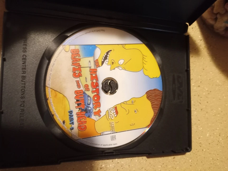 The History of Beavis And Butthead (Part 2) DVD 2002 - Tested RARE - Image 3 of 3