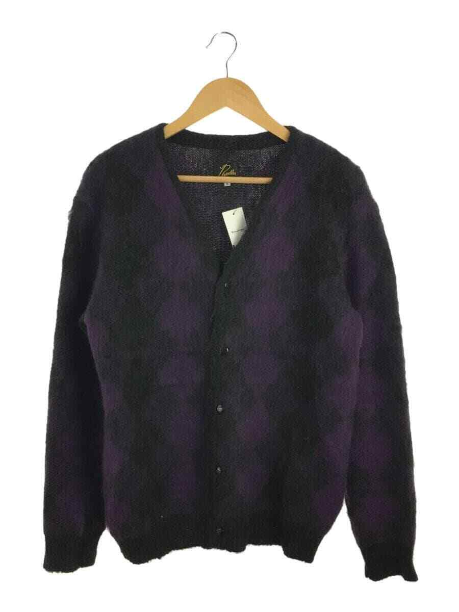 Needles CARDIGAN Sweater mohair purple S Used | eBay Needles CARDIGAN Sweater mohair purple S Used | eBay