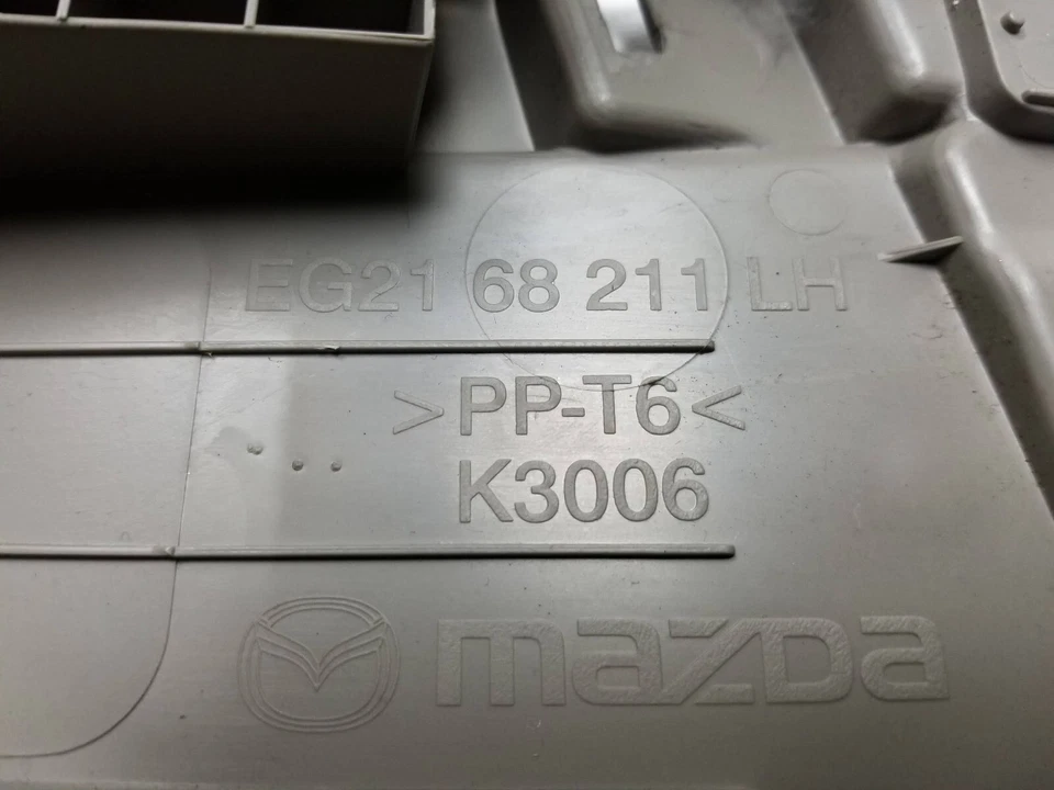 07-09 Mazda CX-7 cubierta de pilar panel moldura 6 piezas OEM Foto 3 de 4