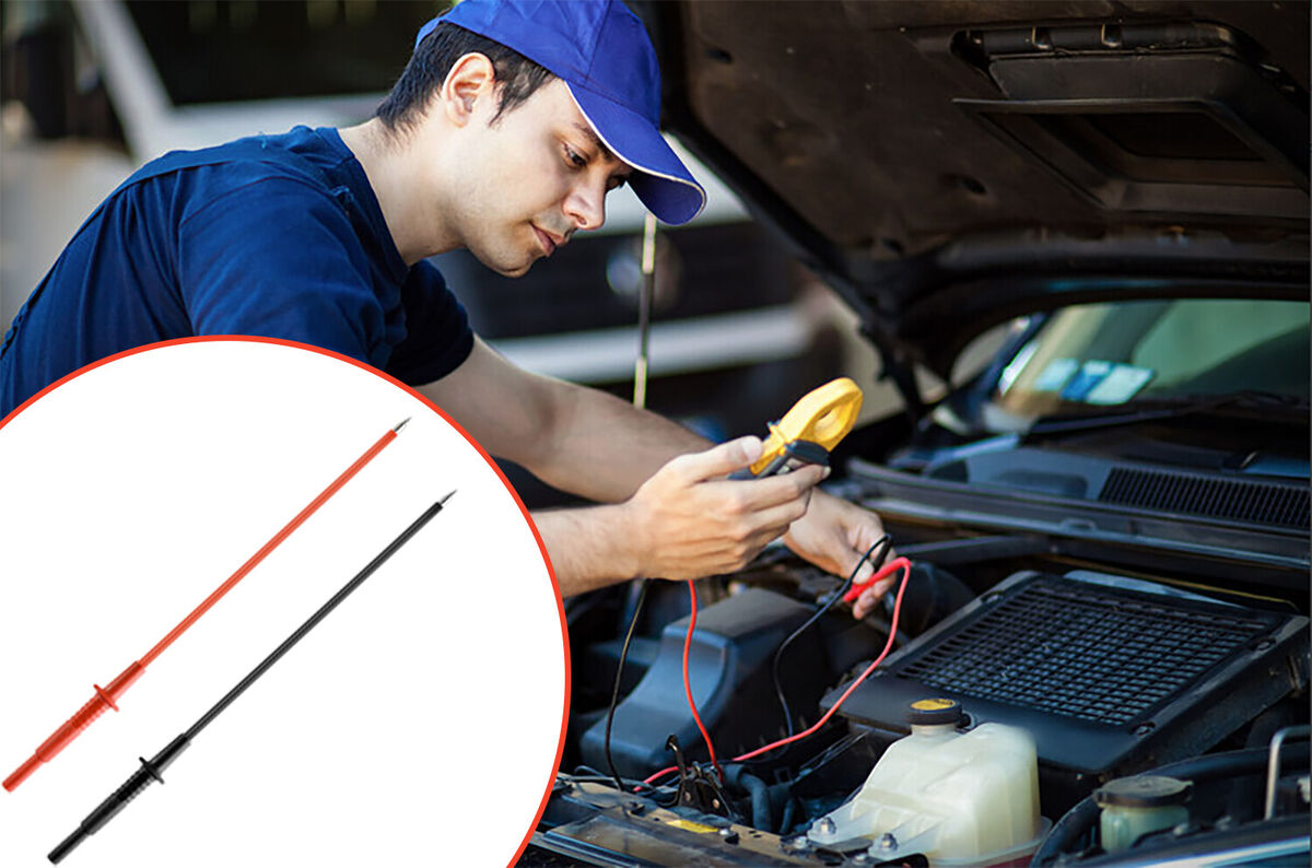 ZIBOO ZB-T16 Multimeter Leads Test Lead Kit Automotive Long ZIBOO ZB-T16 Multimeter Leads Test Lead Kit Automotive Long