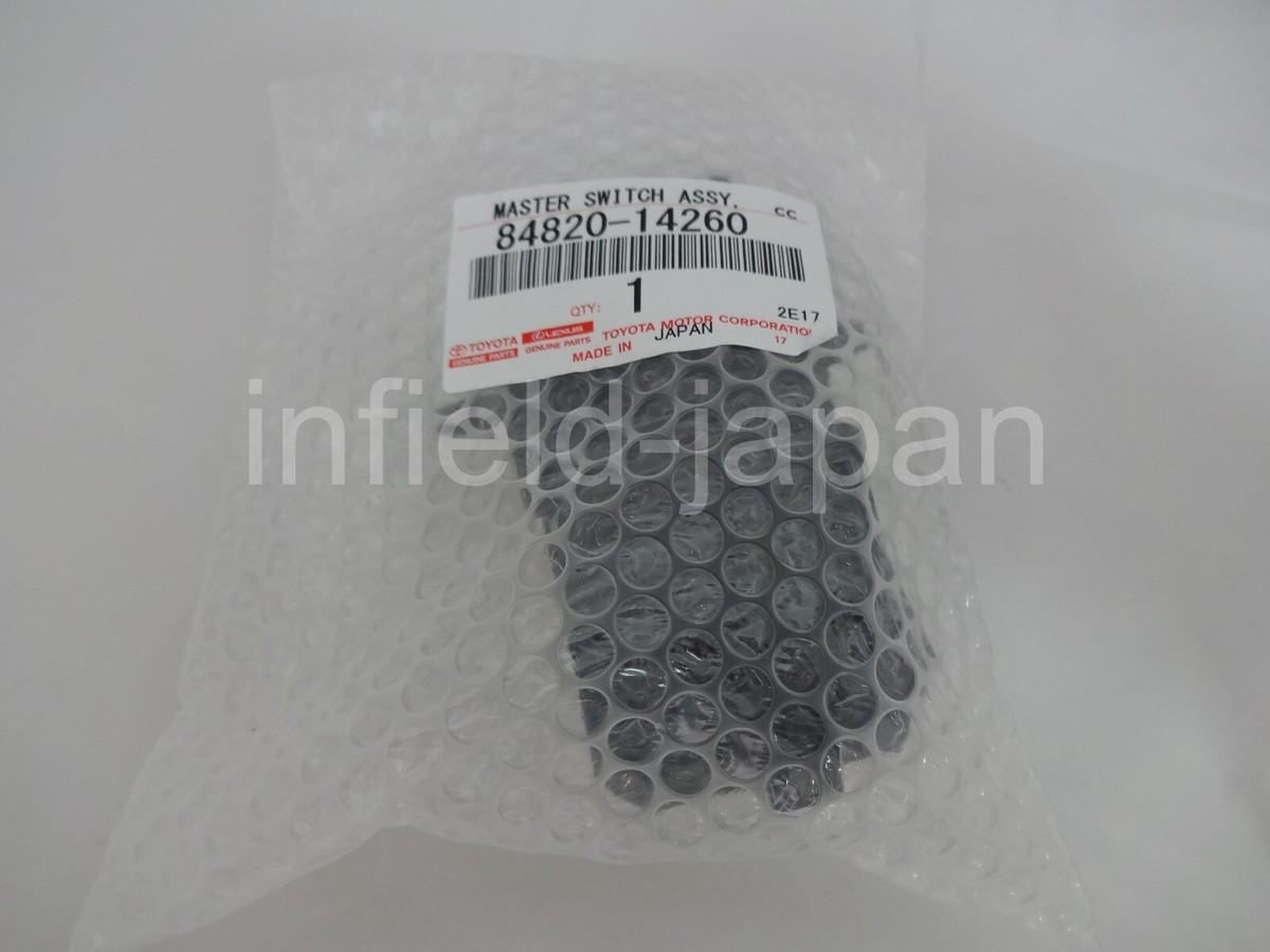 Genuine Toyota 1993-98 SUPRA LHD Master Window Switch 84820-14260