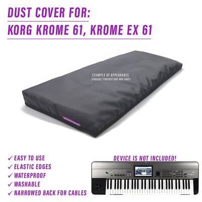 STAUBSCHUTZHAUBE für Korg Krome 61 / Krome Ex 61