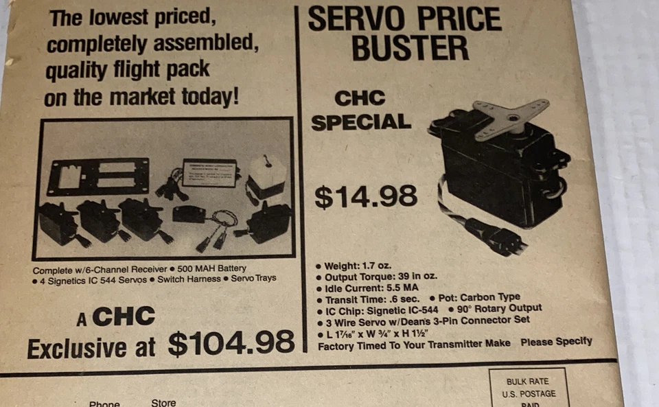 Vintage 1980s CHC RC Car Catalog Price Guide Wild Willy The Frog Tamiya BoLink - Image 2 of 4