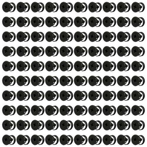 100pcs Sturdy Carbon Steel Fasteners for GPU Backplate and Electronic Devices - Afbeelding 5 van 8